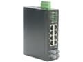 Miniatyrbild 2 av 4: ROLINE Industrial Switch, 6x RJ-45, 2x ST, unmanaged, Full duplex