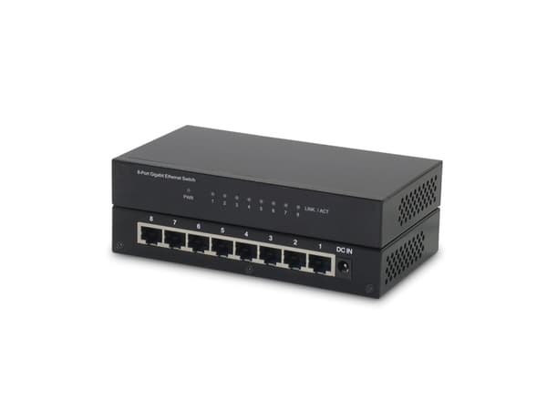 ROLINE Secomp 21.14.3521, Gigabit Ethernet (10/100/1000) Sort
