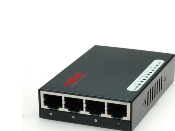 ROLINE Fast Ethernet Switch, Pocket, 8 Ports, Full duplex