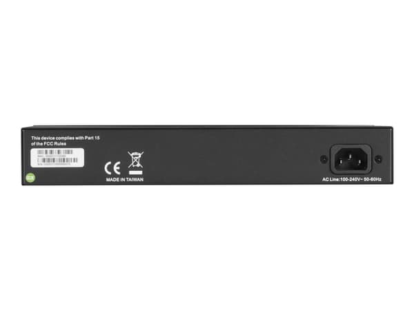 Black Box - Switch - smart - 24 x 10/100/1000 + 2 x SFP - rackmonterbar