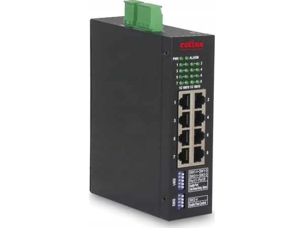 ROLINE 21.13.1136, Håndtert, L2, Gigabit Ethernet (10/100/1000), Full tosidig