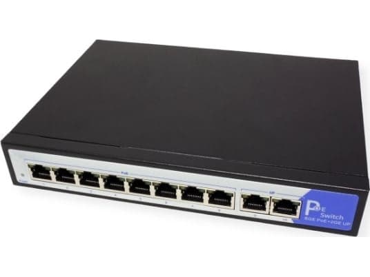 Value 21.99.1195, Gigabit Ethernet (10/100/1000), Strömförsörjning via Ethernet (PoE) stöd