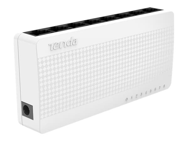 Tenda S108 - Switch - 8 x 10/100 - skrivbordsmodell