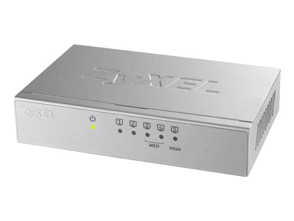 Zyxel GS-105B v3 Ohanterad L2+ Gigabit Ethernet (10/100/1000) Silver