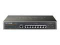 Miniatyrbild 2 av 5: TP-Link JetStream TL-SG3210 - Switch - Administrerad - 8 x 10/100/1000 - skrivbordsmodell, rackmonterbar