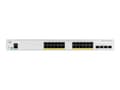 Miniatyrbild 2 av 5: Cisco Catalyst 1000-24P-4X-L - Switch - Administrerad - 13 x 10/100/1000 (PoE+) + 11 x 10/100/1000 + 4 x 10 Gigabit SFP+ (upplänk) - rackmonterbar -