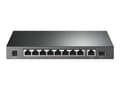 Miniatyrbild 4 av 5: TP-Link TL-SG1210P - Switch - ohanterad - 8 x 10/100/1000 (PoE+) + 1 x 10/100/1000 (upplänk) + 1 x gigabit SFP (upplänk) - skrivbordsmodell - PoE+ (6