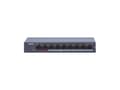 Miniatyrbild 2 av 5: Hikvision Value Series DS-3E0109P-E/M(B) - Switch - ohanterad - 8 x 10/100 (PoE) + 1 x 10/100 - skrivbordsmodell - PoE (60 W)