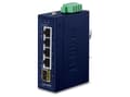 Miniatyrbild 5 av 5: PLANET IGS-510TF - Switch - ohanterad - 4 x 10/100/1000 + 1 x 1000Base-X SFP - DIN-skenmonterbar, väggmonterbar - AC 24 V / DC 9 - 48 V