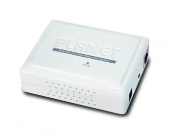 PLANET POE-161S - PoE fordeler - 56 V - output-stikforbindelser: 1