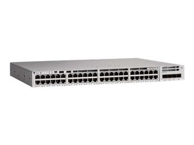 Cisco Catalyst 9200L - Network Essentials - switch - L3 - Styrt - 8 x 100/1000/2.5G/5G/10GBase-T + 16 x 10/100/1000 (PoE+) x 10 Gigabit SFP+ (opplenk Grå