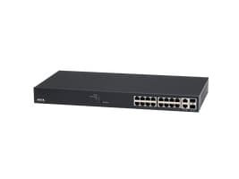 Axis T8516 - Switch - Styrt - 16 x 10/100/1000 (PoE+) + 2 x 10/100/1000/SFP - stasjonær, rackmonterbar - PoE+ (240 W) - for AXIS A1610, C1410, D3110,