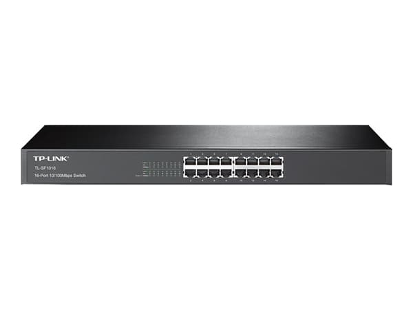 TP-Link TL-SF1016 - Kytkin - 16 x 10/100 - pöytätietokoneet