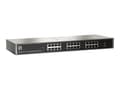 Miniatyrbild 1 av 5: LevelOne GSW-2457 - Switch - 24 x 10/100/1000 - skrivbordsmodell