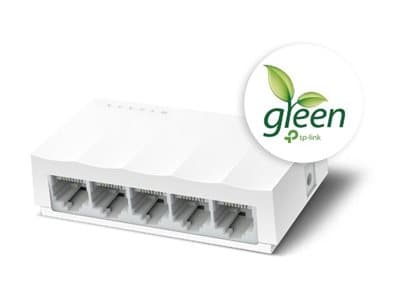 TP-Link LiteWave LS1005 - Switch - ohanterad - 5 x 10/100 - skrivbordsmodell