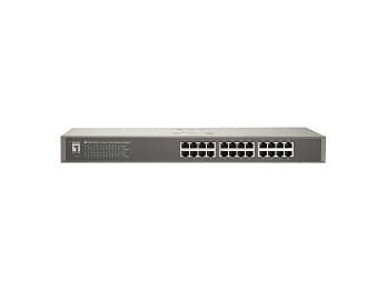 LevelOne FSW-2450 - Switch - 24 x 10/100 - skrivbordsmodell