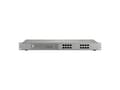 Miniatyrbilde 4 av 5: LevelOne GEP-1621W120 - Switch - 16 x 10/100/1000 (PoE+) - rackmonterbar, stasjonær - PoE+ (110 W)