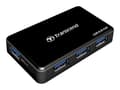 Miniatyrbild 1 av 5: Transcend HUB3 - Hubb - 4 x SuperSpeed USB 3.0 - skrivbordsmodell - för Intel Next Unit of Computing 11 Essential Kit - NUC11ATKPE