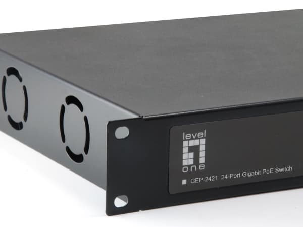 LevelOne GEP-2421W630, Hallitsematon, Gigabit Ethernet (10/100/1000), Täysin kaksipuolinen, Power over Ethernet -tuki, Telineasennus