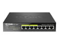 Miniatyrbild 4 av 5: D-Link DGS 1008P - Switch - ohanterad - 4 x 10/100/1000 (PoE) + 4 x 10/100/1000 - skrivbordsmodell - PoE
