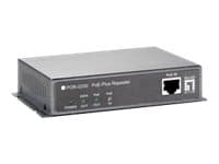 LevelOne POR-0200 - Forsterker - 100Mb LAN - 10Base-T, 100Base-TX - 2 porter - RJ-45 / RJ-45 - opp til 100 m Sort