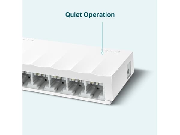 TP-Link LiteWave LS1008 - Switch - ohanterad - 8 x 10/100 - skrivbordsmodell