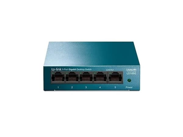 TP-Link LS105G, Uhåndtert, Gigabit Ethernet (10/100/1000), Kan monteres på vegg