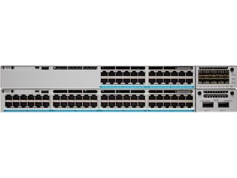 Cisco Catalyst C9300-48S-E, Hallittu, L2/L3, Ei mitään, Täysin kaksipuolinen, Telineasennus
