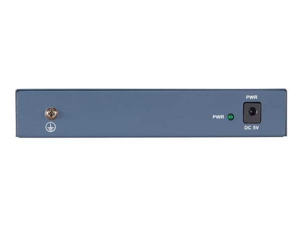Hikvision Pro Series DS-3E0508-E(B) - Switch - ohanterad - 8 x 10/100/1000 - skrivbordsmodell
