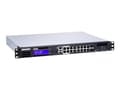 Miniatyrbilde 3 av 5: QNAP QGD-1600P - Switch - smart - 4 x 10/100/1000 (PoE++) + 10 x 10/100/1000 (PoE+) + 2 x Gigabit SFP (PoE+)-kombinasjon - rackmonterbar - PoE++ (370