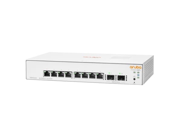 HPE Networking Instant On 1930 8G 2SFP Switch - Switch - L3 - Styrt - 8 x 10/100/1000 + 2 x Gigabit SFP - stasjonær