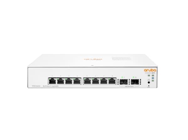 HPE Networking Instant On 1930 8G 2SFP Switch - Switch - L3 - Styrt - 8 x 10/100/1000 + 2 x Gigabit SFP - stasjonær