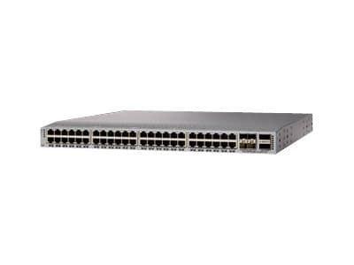 Cisco Nexus 92348GC-X - Switch - L3 - Administrerad - 48 x 10/100/1000 + 4 x 1/10/25 Gigabit SFP28 + 2 x 40/100 Gigabit QSFP28 - rackmonterbar