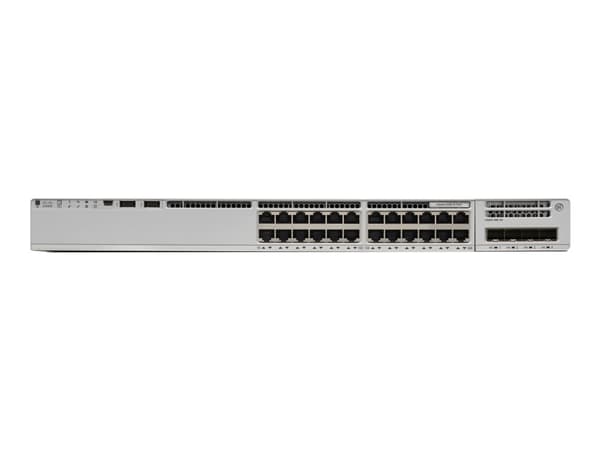 Cisco Catalyst 9200 - Network Essentials - switch - L3 - Administrerad - 8 x 100/1000/2.5G/5G/10GBase-T + 16 x 10/100/1000 (PoE+) - rackmonterbar - P
