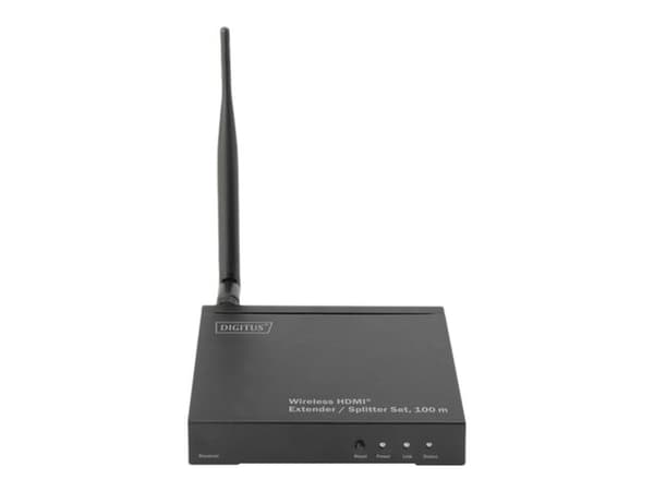 DIGITUS DS-55315 - Trådløs video/lyd/infrarød-utvider - mottaker - 802.11a - opp til 100 m