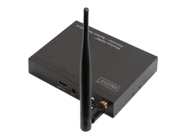 DIGITUS DS-55315 - Trådløs video/lyd/infrarød-utvider - mottaker - 802.11a - opp til 100 m