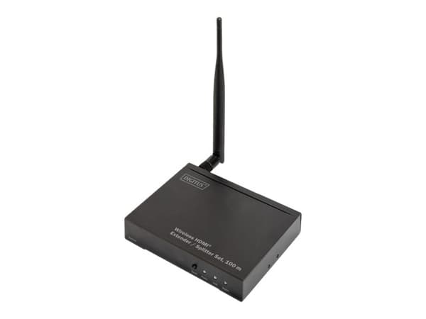 DIGITUS DS-55315 - Trådløs video/lyd/infrarød-utvider - mottaker - 802.11a - opp til 100 m