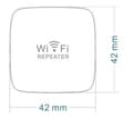 Miniatyrbilde 3 av 5: Techly I-WL-REPEATER7, Gjentaker, 200 m, MT7628K, 10,100 Mbit/s, Windows 10, 3 dBi