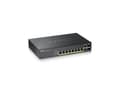 Miniatyrbilde 5 av 5: Zyxel GS2220-10HP - Switch - Administrert - 8 x 10/100/1000 (PoE+) + 2 x combo Gigabit SFP - rackmonterbar, veggmonterbar - PoE+ (180 W)