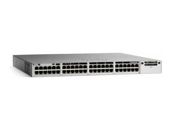 Cisco Catalyst C9300-48U-A, Hallittu, L2/L3, Gigabit Ethernet (10/100/1000), Täysin kaksipuolinen, Telineasennus Harmaa