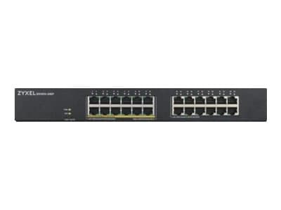 Zyxel GS1900-24EP, Hallittu, L2, Gigabit Ethernet (10/100/1000), Täysin kaksipuolinen, Power over Ethernet -tuki, Telineasennus