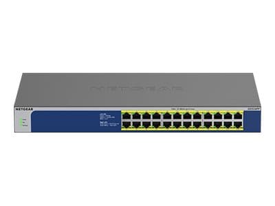 NETGEAR GS524PP - Switch - ikke-styrt - 24 x 10/100/1000 (PoE+) - stasjonær, rackmonterbar - PoE+ (300 W) - AC 100 - 230 V