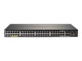 Miniatyrbild 4 av 5: HPE Aruba 2930M 48G POE+ 1-slot - Switch - L3 - Administreret - 44 x 10/100/1000 (PoE+) + 4 x combo Gigabit SFP - monterbar på stativ - PoE+ (1440 W)