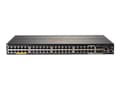 Miniatyrbild 2 av 5: HPE Aruba 2930M 48G POE+ 1-slot - Switch - L3 - Administreret - 44 x 10/100/1000 (PoE+) + 4 x combo Gigabit SFP - monterbar på stativ - PoE+ (1440 W)