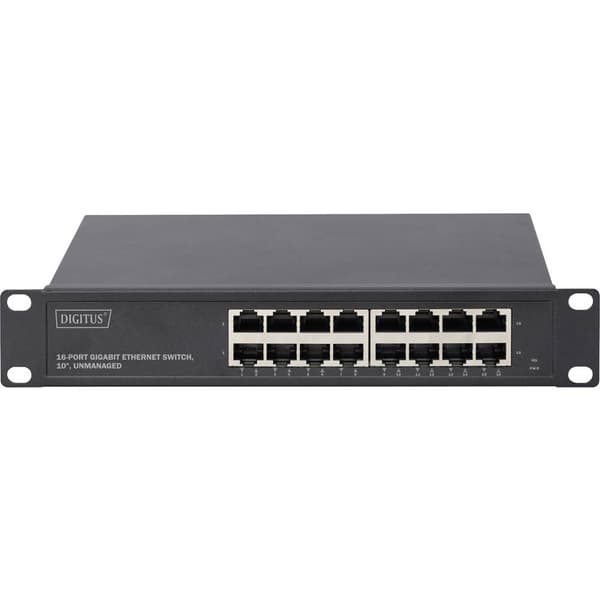 Digitus DN-80115 Switch RJ45 16 Port 10 / 100 / 1000 MBit/s
