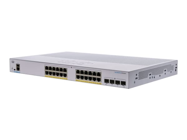Cisco CBS350-24P-4X-EU, Hallittu, L2/L3, Gigabit Ethernet (10/100/1000), Telineasennus