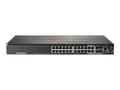 Miniatyrbilde 3 av 5: HPE Aruba 2930M 24G POE+ 1-Slot - Switch - L3 - Styrt - 20 x 10/100/1000 (PoE+) + 4 x kombo-Gigabit SFP - rackmonterbar - PoE+ (720 W)