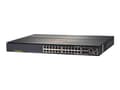 Miniatyrbilde 2 av 5: HPE Aruba 2930M 24G POE+ 1-Slot - Switch - L3 - Styrt - 20 x 10/100/1000 (PoE+) + 4 x kombo-Gigabit SFP - rackmonterbar - PoE+ (720 W)