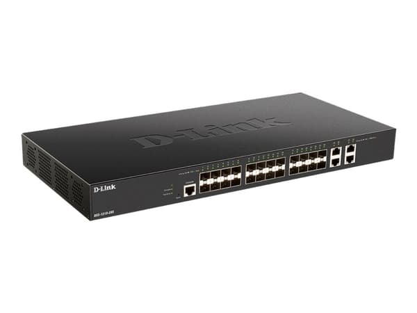 D-Link DXS 1210-28S - Switch - smart - 24 x 10GBase-X + 4 x 10Gb Ethernet - rackmonterbar
