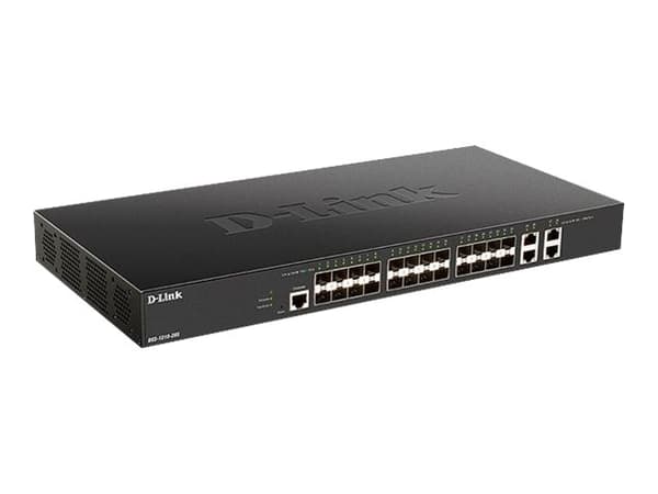 D-Link DXS 1210-28S - Switch - smart - 24 x 10GBase-X + 4 x 10Gb Ethernet - rackmonterbar Sort